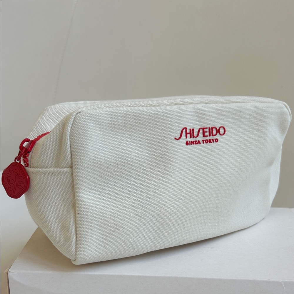 Shiseido Ginza Tokyo cosmetic travel bag